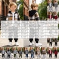 thumbnail image 4 of YDFCWXWBoys Cotton Clothing Sets Toddler Baby Boys Fall Outfit Plaid Hoodie Set (I, 6 Years), 4 of 9