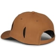thumbnail image 6 of Outdoor Cap CARG100 Cargo Unstructured Solid Back With Side Pockets Hat - BROWN, 6 of 8