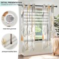 thumbnail image 3 of Yayeee Window Curtains Set of 2 for Living Room Light Filtering 63"x52", Giraffe Tree Pattern, 3 of 7