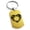 Gold, variant on Stainless Steel Infinity Nautical Anchor Engraved Dog Tag Keychain Keyring