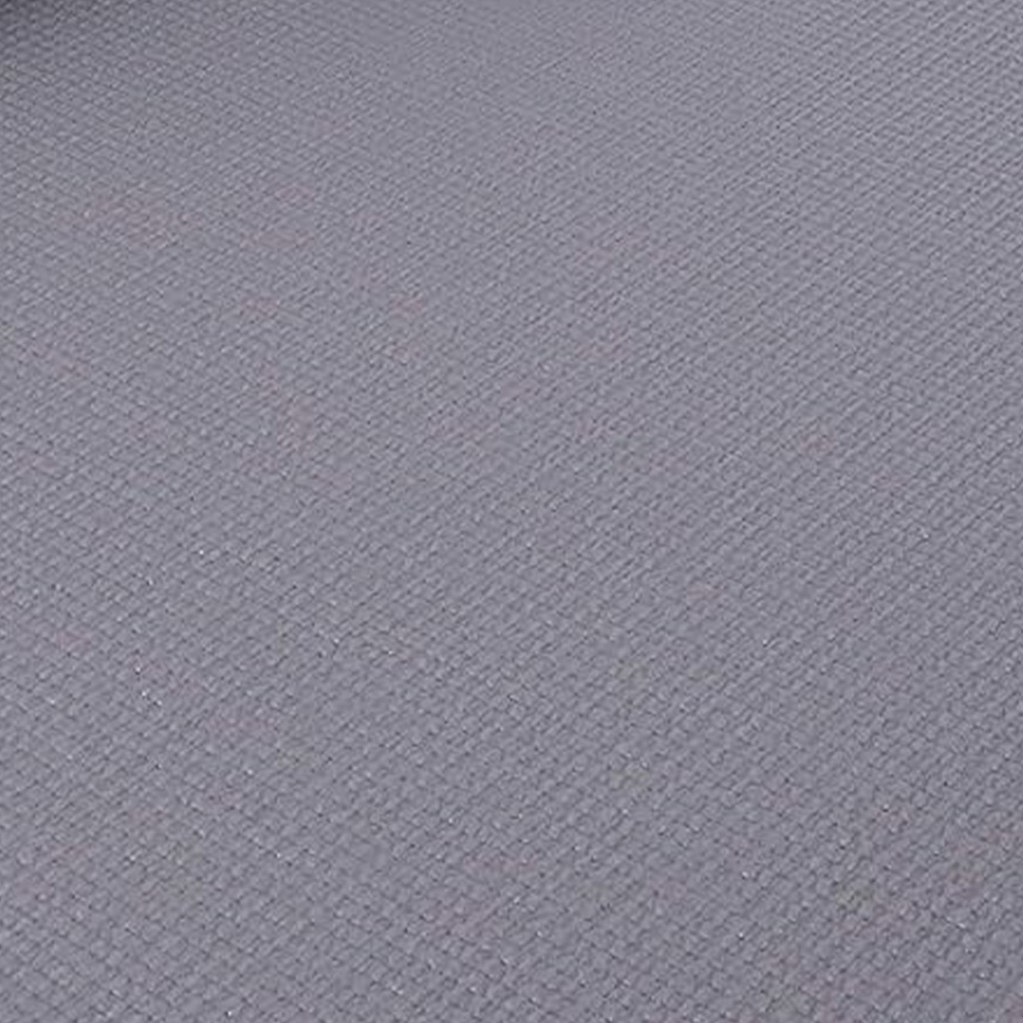Signature Fitness All Purpose High Density No Tear Exercise Yoga Mat, Gray