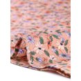 thumbnail image 5 of INSPIRE CHIC Vestido camisero de manga larga floral vintage con cuello en contraste y botones en la parte delantera para mujer Rosa L, 5 of 5