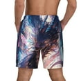 thumbnail image 2 of Lsque Mens Swim Trunks Urban Style Colorful Dragon Pattern - Bathing Suit Compression Liner - Beach Swim Shorts Swimwear - (S-3XL) - Stretch Quick Dry -Medium, 2 of 9