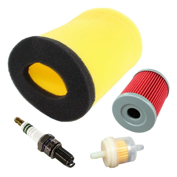 Air Filter Cleaner Spark Plug Tune Up Kit for SUZUKI LT-F4WDX KING QUAD 300 4X4 1991-1998 Oil Filter