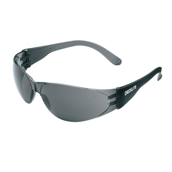 12 Pack of MCR Safety CL112AF Checklite CL1 Series Safety Glasses with Gray Lens