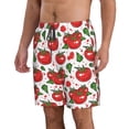 thumbnail image 2 of Fotbe Hand Drawn Tomatoes Trajes de Baño Estampados para Hombre, Shorts de Verano de Secado Rápido, Ropa de Playa, Bañadores-Large, 2 of 6