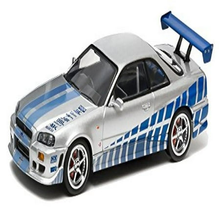 1 43 Fast Furious 1999 Nissan Skyline Gt R Silv By Greenlight