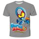 thumbnail image 1 of Niños Niñas Super Zings camisetas Tops disfraces nuevo verano 2023 camisetas para niños ropa niños dibujos animados Casual cuello redondo camisetas6M Gao Jinjia LED, 1 of 2