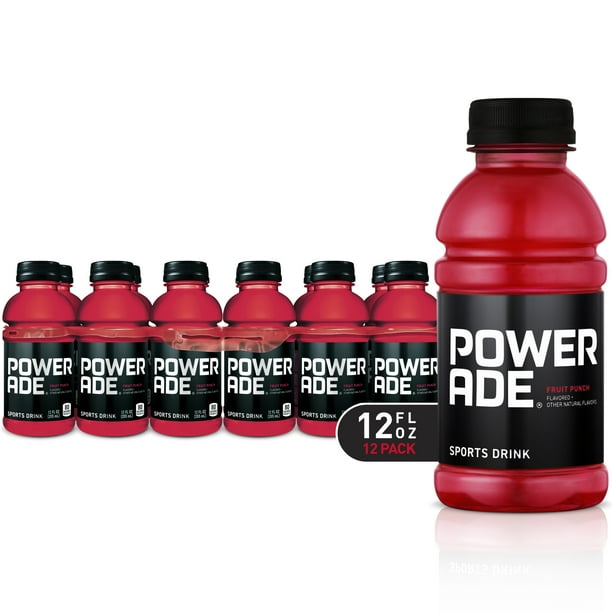 POWERADE Fruit Punch, ION4 Electrolyte Enhanced Fruit Flavored Sports