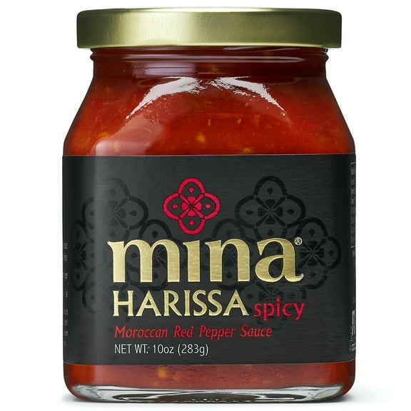 Mina, Harissa Spicy Moroccan Red Pepper Sauce , 10 Fl oz