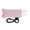 Pink, variant on YIEMEEN Fashionable Cosmetic Keychain Organizer Elastic Lipstick Holder Clip On Chapsticks Pouch Handmade Lip Balm Storage Bag