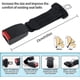 thumbnail image 4 of Paquete de 2 extensores universales para cinturón de seguridad de coche, correa extensora de cinturón de seguridad ajustable de 23 cm (gris), 4 of 5