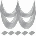 thumbnail image 5 of Hvmvliv Halloween Creepy Cloth 72in Halloween Spooky Fabric Cloth - Scary Gauze Creepy Cloth for House Halloween Party Yard Wall Doorway Outdoors Suitable for Indoor Outdoor Halloween Decoration Gray, 5 of 6