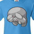 thumbnail image 4 of Inktastic Cute Manatee Family Youth T-Shirt, 4 of 5