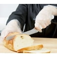 thumbnail image 3 of Soro Essentials- 8" High Carbon Steel Scalloped Edge Sandwich Knife with White Color Handle- Serrated Offset Knife for Sandwich Bread Cutter Ideal for Slicing Sandwich Bread Bagels Cake, 3 of 5