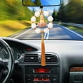thumbnail image 6 of Nishiyuenyi Car Mirror Pendant Generic Buddha Delicate Car Interior Decoration for Yellow Tassel, 6 of 9
