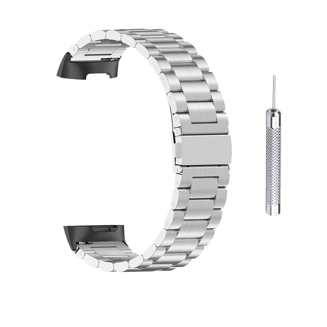 Correa De Reloj De Acero Inoxidable Compatible Con Fitbit Charge 5, Pulsera Clásica De Liberación Rápida, Correa De Reloj Con Herramienta Para Hombres Y Mujeres Inevent EL017351-02