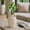 White, variant on Decorative Terracotta Vase with Handles for Living Room Decor - Home Decor Accents for Bedroom, Entryway Table, and Office - Casual Flower Vase for Shelf or House Display - 10", White