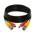 thumbnail image 5 of SatelliteSale CCTV Security Camera BNC Cable Siamese Pre-Made 2-in-1 Video and Power Universal Wire PVC Black Cord 50 feet, 5 of 8