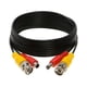 thumbnail image 5 of Cámara de seguridad CCTV SatelliteSale Cable BNC Siamese Pre-Hecho 2 en 1 Video y Potencia PVC Negro 20 pies, 5 of 6