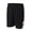 BLACK/WHITE, variant on N5178 Mens Fast Break Short - Lt Blue/White - XL