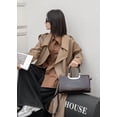 thumbnail image 4 of Genuine Cowhide Leather Women Satchel,Crocodile Embossed Crossbody Shoulder Handbag, 4 of 7