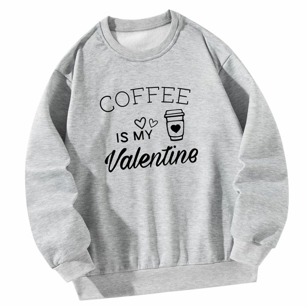 Sudadera para mujer con cuello redondo para primavera y uso diario en el trabajo SG Yuyangstore Sudadera con capucha para mujer