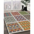 thumbnail image 2 of Ahgly Company Indoor Rectangle Patterned Reddish Brown Novelty Area Rugs, 8' x 12', 2 of 6