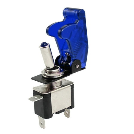 - Unique Bargains Blue Top Vehicle Red Lights Multifunction Toggle Switch DC 12V 20A
