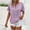 Purple, variant on Shirts for Women Solid Color Soft T Shirts for Women Lightweight Tee Sky Blue 2XL