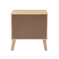 thumbnail image 5 of Powell Beelner 2-Drawer Nightstand, Natural Cane, 5 of 17