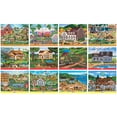 thumbnail image 3 of MasterPieces 12 Pack Jigsaw Puzzles - Folk Art 12-Pack Bundle, 3 of 9