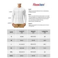 thumbnail image 5 of Roadbox UPF 50+ Men's Long Sleeve Fishing Shirts UV Sun Protection Tee Tops for Outdoors Running Workout, 5 of 5