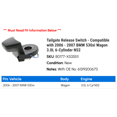 thumbnail image 2 of Tailgate Release Switch - Compatible with 2006 - 2007 BMW 530xi Wagon 3.0L 6-Cylinder N52, 2 of 2