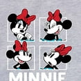 thumbnail image 3 of Mickey & Friends - Minnie Grid - Toddler And Youth Crewneck Fleece Sweatshirt, 3 of 5