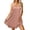 Pink, variant on cocolona Womens Summer Halter Dress Sleeveless Ruffle Flowy Mini Dress Casual Solid Color Vacation Beach Sundress