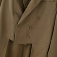thumbnail image 6 of Aihuaihua Men's Suit Swallow Tailed Tuxedo Double Tailcoat Jacket for Evening Performances Brown M, 6 of 8