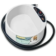 2 Liter Heated Pet Water Bowl with Anti-Bite Cord to Keep Your Pet' Bowl Warm On Cool Day'$$Animal Accessories