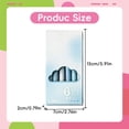thumbnail image 3 of 0.5mm Color Rollerball Pen 6 Pack, Quick Dry Needle Tip Black Ink Pens For Smooth Writing, Large Capacity Ballpoint Pens For Journaling, Blue Box (Multicolor, 15*7*2), 3 of 5