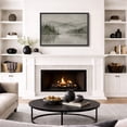 thumbnail image 2 of Framed Canvas Wall Art Minimalist Nature Landscape Print for Living Room Decoration - 24"x36" BLACK, 2 of 8