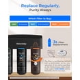 thumbnail image 3 of Restored Waterdrop TSB-CM Under Sink Water Filter System Reduce Chloramine, Chlorine for CA, FL and Washington, D.C., Under Sink Water Filtration System with Brushed Nickel Faucet (Refurbished), 3 of 8