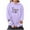 7#Purple, variant on Heisall Womens Hooded Sweatshirt Halloween Print Longline Long Sleeve with Pocket Autumn Winter Casual Fashion Sweatshirts