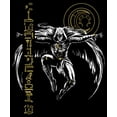 thumbnail image 2 of Junior's Marvel: Moon Knight Vertical Hieroglyph Sketch  Graphic Tee Black X Large, 2 of 3