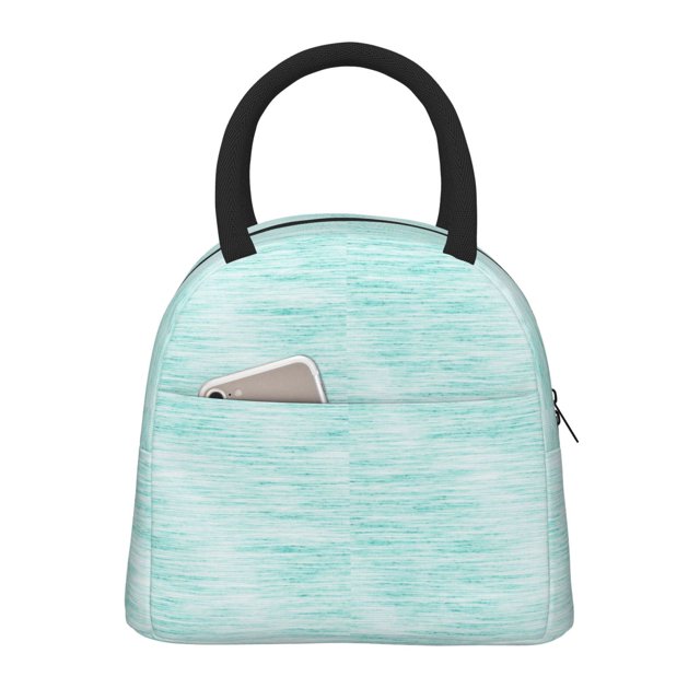 Easygdp Blue Bright Bolsa de Almuerzo Insulada Grande, Forro de Aluminio, Diseño Espacioso, a Prueba de Fugas, Ideal para Trabajo, Picnics, Viajes y Actividades al Aire Libre
