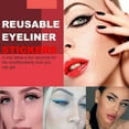 thumbnail image 5 of Eyeliner Sticker Reusable Eyeliner Stickers Reusable Eyeliner Sticke You Can Get 5pair/10pc Gray, 5 of 6