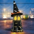 thumbnail image 3 of Antqov Halloween Decorations Indoor, Cute Ghost Light with Hats, Spooky Halloween Lights Ghost Decor Figurines for Home, Shelf, Party, Tabletop Decorations, 3 of 5