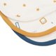 thumbnail image 2 of Baby Bib Multi Layered Absorption Printed Pattern Cartoon Toddler Closure Cotton Bib for Parents Type 2, 2 of 4