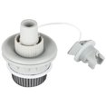 thumbnail image 1 of koolsoo Air Valve Adapter Inflated Boat Pump Hose Kayak Air Valve Connector Gray, 1 of 9