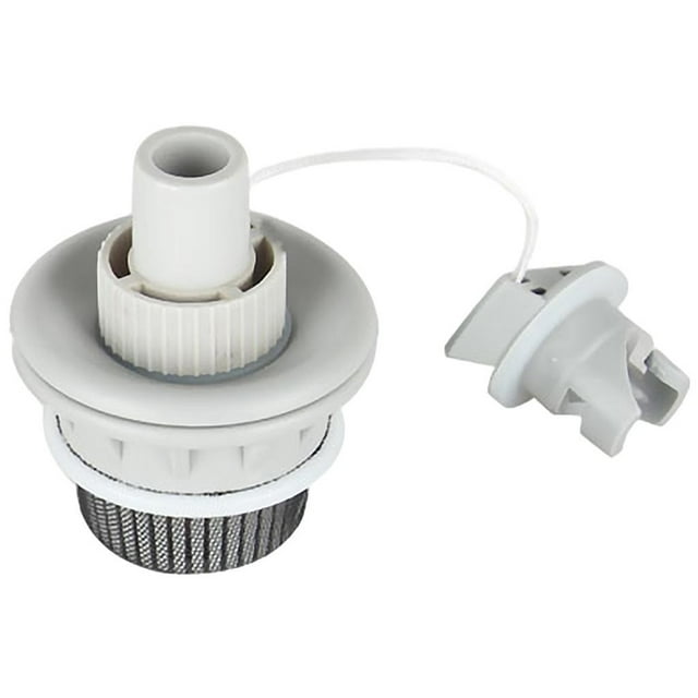 koolsoo Air Valve Adapter Inflated Boat Pump Hose Kayak Air Valve Connector Gray