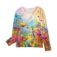 thumbnail image 6 of LFEOOST Toddler Boys Girls Long Sleeve T-Shirts Unisex Kids Cotton Basic Round Neck Top Tee Birthday Gifts for Teen Girls Multicolor 9 Years, 6 of 6